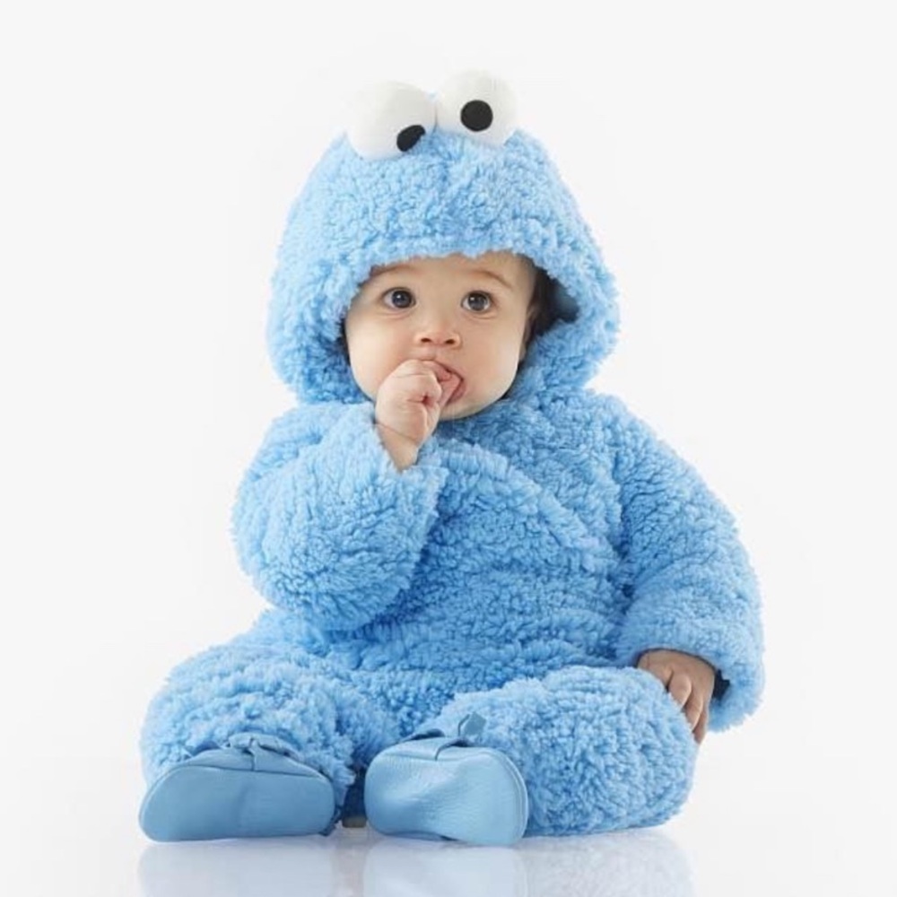 Pottery Barn Kids Blue Cookie Monster Costume